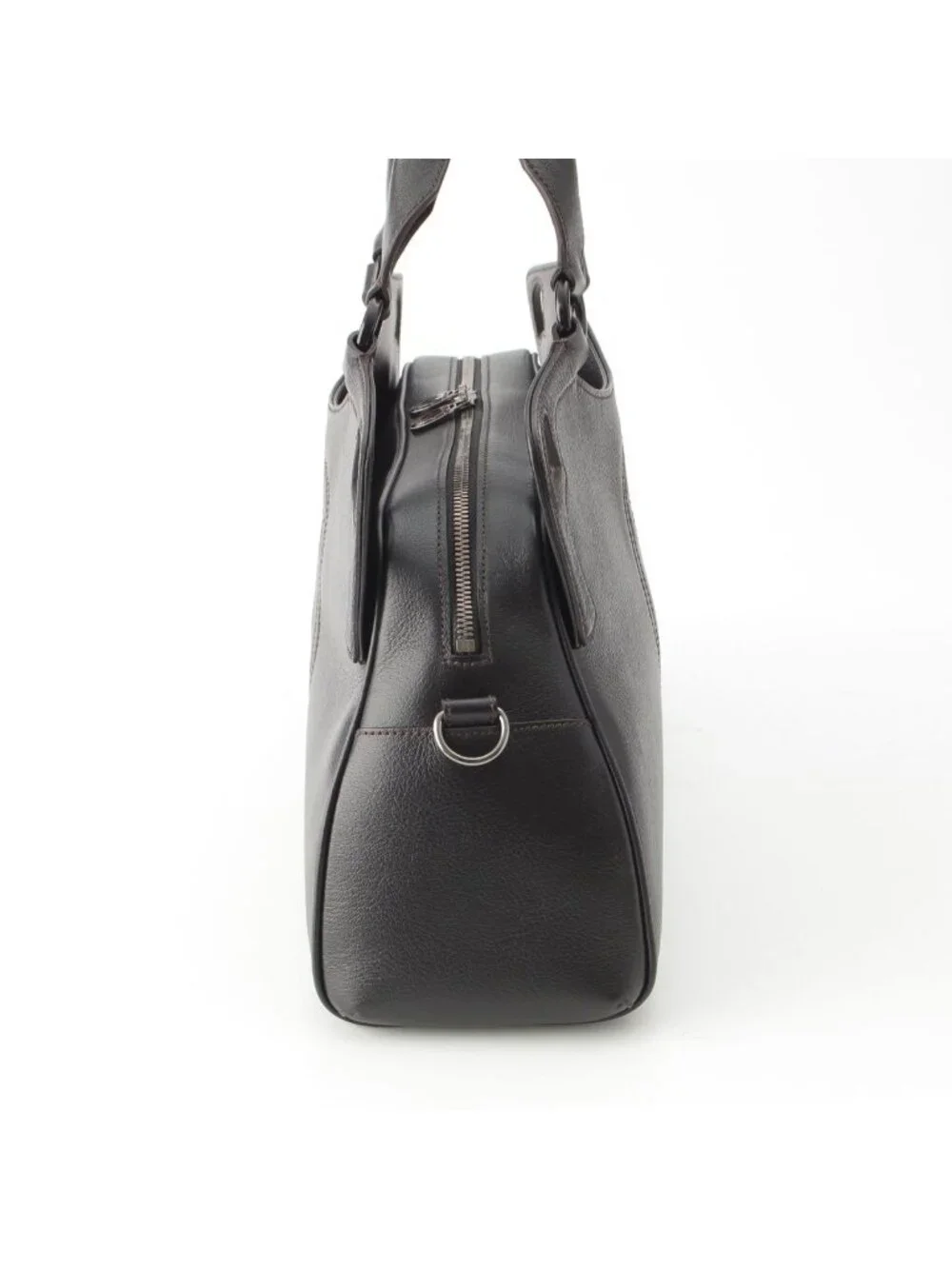 Cartier Marcello de Cartier Leather 2-Way Handbag Black